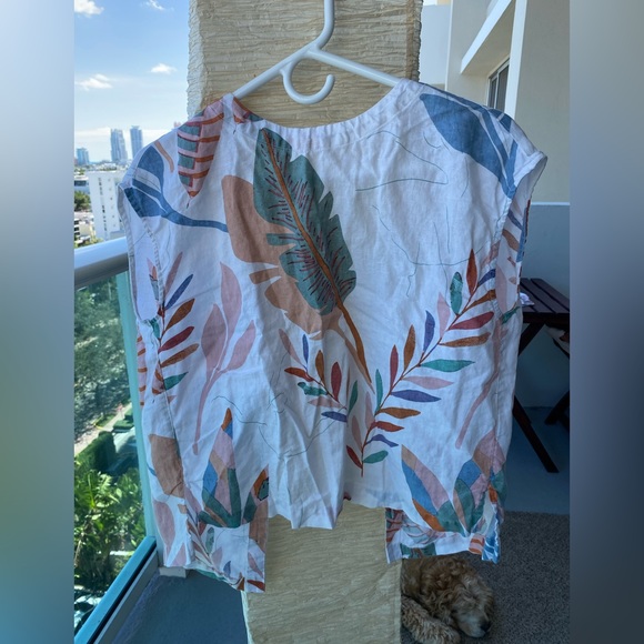 Cynthia Rowley palm short set - Picture 4 of 7